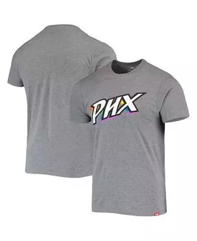 Мужская и женская серая футболка Phoenix Mercury Pride Tri-Blend с меланжевым оттенком Sportiqe, серый
