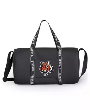 Мужская и женская спортивная сумка Cincinnati Bengals Gym Wear By Erin Andrews, черный
