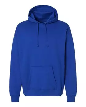 Мужская идеальная флисовая толстовка с капюшоном Hanes, цвет deep royal