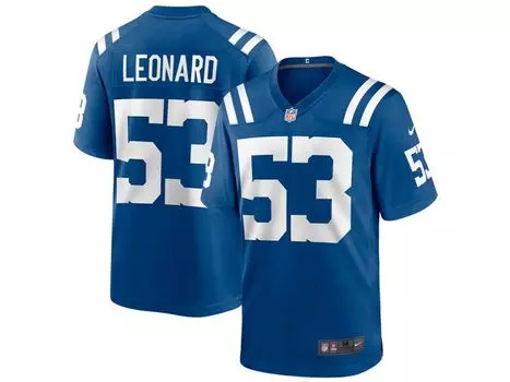 Мужская игровая майка Indianapolis Colts Darius Leonard Nike