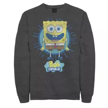 Мужская испанская толстовка Nickelodeon SpongeBob SquarePants Bob Rays Licensed Character