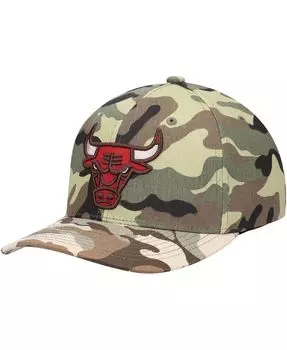 Мужская камуфляжная кепка Chicago Bulls Woodland Desert Snapback Mitchell & Ness