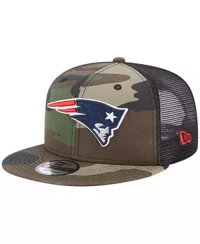 Мужская камуфляжная кепка New England Patriots Classic Trucker 9FIFTY Snapback New Era