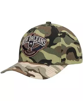Мужская камуфляжная кепка New Orleans Pelicans Woodland Desert Snapback Mitchell & Ness