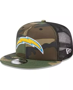 Мужская камуфляжная кепка Snapback Los Angeles Chargers Main Trucker 9FIFTY New Era