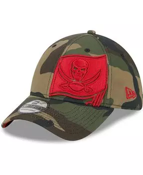Мужская камуфляжная кепка Tampa Bay Buccaneers Punched Out 39THIRTY Flex Hat New Era