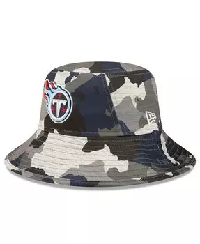 Мужская камуфляжная официальная панама Tennessee Titans 2022 тренировочного лагеря НФЛ New Era