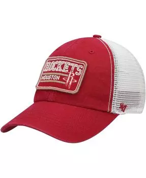 Мужская кепка '47 Red Houston Rockets Off Ramp Trucker Snapback '47 Brand