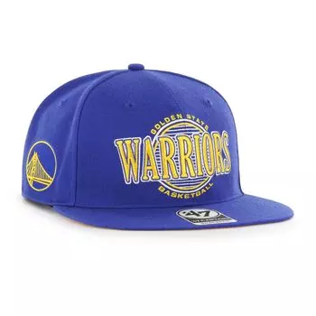 Мужская кепка '47 Royal Golden State Warriors High Post Captain Snapback