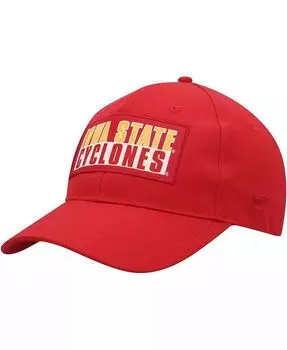 Мужская кепка Cardinal Iowa State Cyclones Positraction Snapback Colosseum, красный
