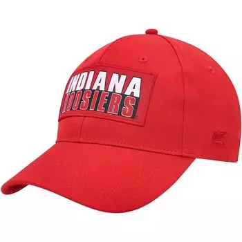 Мужская кепка Colosseum Crimson Indiana Hoosiers Positraction Snapback