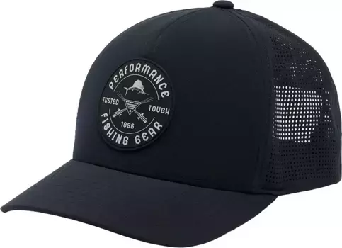 Мужская кепка Columbia PFG Elite 110 Snapback, цвет Black Tested Tough