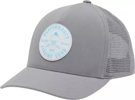 Мужская кепка Columbia PFG Elite 110 Snapback, цвет City Grey Tested Tough