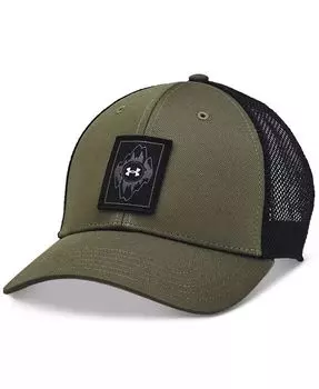 Мужская кепка-дальнобойщик Blitzing Under Armour, зеленый