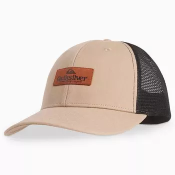 Мужская кепка-дальнобойщик Quiksilver Circle Up, цвет Twill