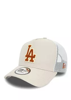 Мужская кепка дальнобойщика New Era, бежевый