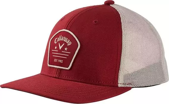 Мужская кепка для гольфа Callaway CG Trucker, темно-красный
