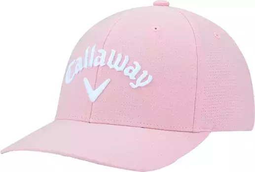 Мужская кепка для гольфа Callaway Performance Pro, розовый/белый
