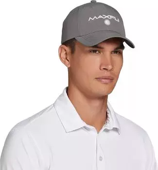 Мужская кепка для гольфа Maxfli с 3D-логотипом, серый
