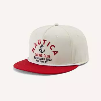 Мужская кепка для гольфа Nautica с 5 панелями, цвет sail cream