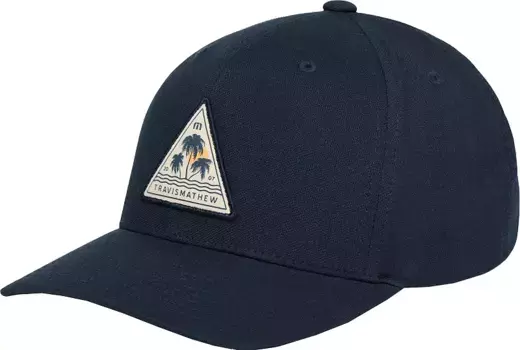 Мужская кепка для гольфа TravisMathew Dark Tide, цвет Total Eclipse