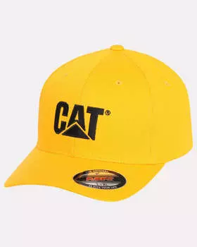 Мужская кепка Flexfit Trucker CAT, желтый