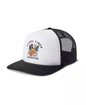 Мужская кепка Hi Vibing в стиле Trucker Quiksilver, белый