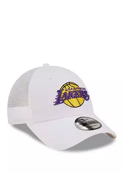 Мужская кепка Home Field Лос-Анджелес Лейкерс New Era, белый