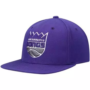 Мужская кепка Mitchell & Ness Purple Sacramento Kings Ground 2.0 Snapback