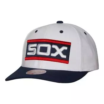 Мужская кепка Mitchell & Ness White Chicago White Sox Cooperstown Collection Pro Crown Snapback