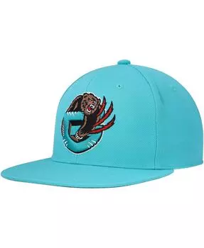Мужская кепка мужская бирюзового цвета Vancouver Grizzlies Hardwood Classics MVP Team Ground 2.0 Mitchell & Ness