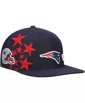 Мужская кепка New England Patriots Navy Stars Snapback Pro Standard