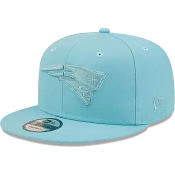 Мужская кепка New Era Aqua New England Patriots Color Pack 9FIFTY Snapback
