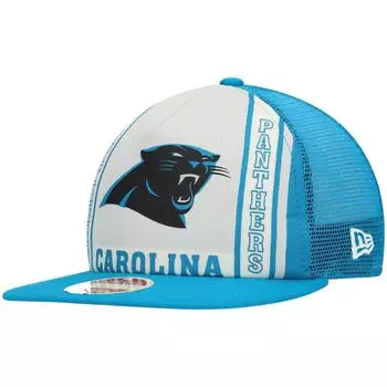 Мужская кепка New Era Blue Carolina Panthers Heritage Banner 9FIFTY Snapback