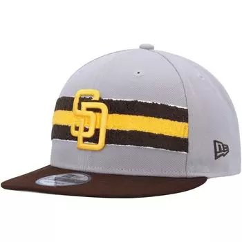 Мужская кепка New Era Brown San Diego Padres Band 9FIFTY Snapback