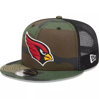 Мужская кепка New Era Camo Arizona Cardinals Main Trucker 9FIFTY Snapback