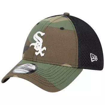 Мужская кепка New Era Camo Chicago White Sox Team Neo 39THIRTY Flex Hat