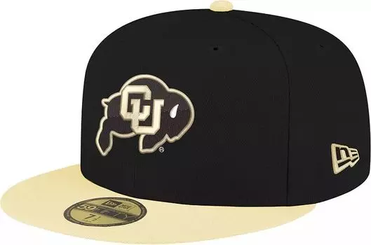 Мужская кепка New Era Colorado Buffaloes черная 59Fifty