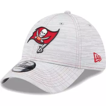 Мужская кепка New Era Grey Tampa Bay Buccaneers Speed 39THIRTY Flex Hat