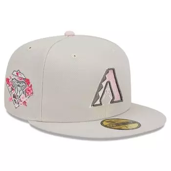 Мужская кепка New Era хаки Arizona Diamondbacks 2023 Mother's Day On-Field 59FIFTY