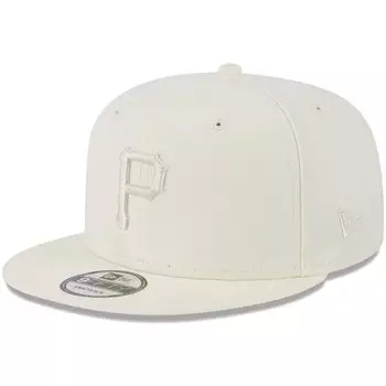 Мужская кепка New Era кремового цвета Pittsburgh Pirates Spring Color Basic 9FIFTY Snapback Hat