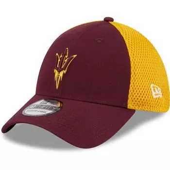 Мужская кепка New Era Maroon Arizona State Sun Devils Evergreen Neo 39THIRTY Flex Hat