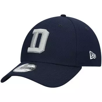 Мужская кепка New Era Navy Dallas Cowboys Coach D 39THIRTY Flex Hat