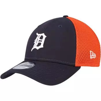 Мужская кепка New Era Navy Detroit Tigers Team Neo 39THIRTY Flex Hat