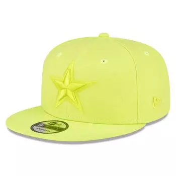 Мужская кепка New Era Neon Green Dallas Cowboys Color Pack Brights 9FIFTY Snapback Hat