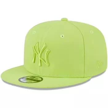 Мужская кепка New Era неоновый зеленый New York Yankees Spring Color Basic 9FIFTY Snapback Hat
