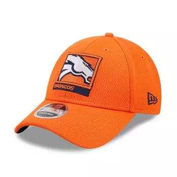Мужская кепка New Era Orange Denver Broncos в рамке AF 9FORTY Snapback