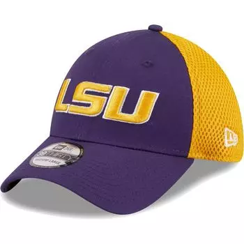 Мужская кепка New Era Purple LSU Tigers Evergreen Neo 39THIRTY Flex Hat