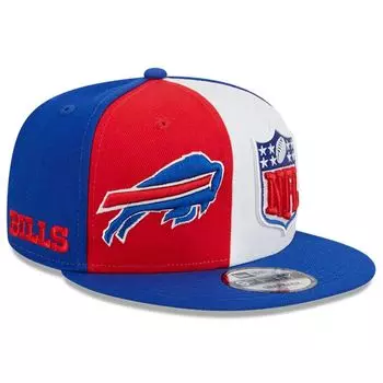 Мужская кепка New Era Red/Royal Buffalo Bills 2023 Sideline 9FIFTY Snapback