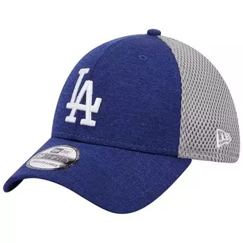 Мужская кепка New Era Royal Los Angeles Dodgers Shadow Neo 39THIRTY Flex.